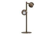 Lamper - EGLO BIMEDA 1 BORDLAMPE H450 2L GU10 M/BRYTER MØRK BRONSE - 902614