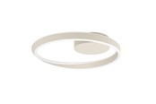 Lamper - EGLO CAMEROTA TAKLAMPE Ø:410 DIMBAR SAND/HVIT - 902558