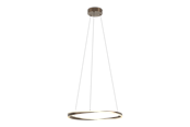 Lamper - EGLO CAMEROTA PENDEL Ø:550 DIMBAR MØRK BRONSE/HVIT - 902547