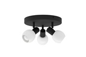 Lamper - EGLO CASTELLAZO RONDEL Ø:250 3L E14 SORT/HVIT - 902469