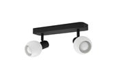 Lamper - EGLO CASTELLAZO SPOTSKINNE L300 2L E14 SORT/HVIT - 902468