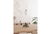 Lamper - EGLO DASMINA PENDEL Ø:130 E27 SAND/HVIT - 903146