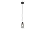 Lamper - EGLO DASMINA PENDEL Ø:130 E27 SVART/SVART-TRANSP. - 903157