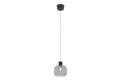 Lamper - EGLO DASMINA PENDEL Ø:200 E27 SVART/SVART-TRANSP. - 903155