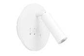 Lamper - EGLO FANZAROTTA SPOT RUNN Ø:145 M/AVBR.+ USB-C HVIT - 902164