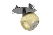 Lamper - EGLO MENGIBAR SPHERE INNBYGD Ø:90 CCT DIMBAR GULL/SORT - 902725