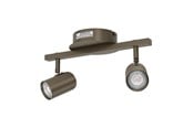 Lamper - EGLO MONTEMURRO SPOTSKINNE L320 2L MØRK BRONSE - 902708