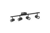 Lamper - EGLO MONTEMURRO SPOTSKINNE L700 4L SORT - 902706