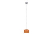 Lamper - EGLO TORTORA PENDEL Ø:200 KROM/ORANSJE - 903076