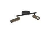 Lamper - EGLO VALPROTO SPOTSKINNE L300 2L CCT SORT/MØRK BRONSE - 902702