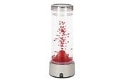 Lamper - EGLO VOLCANO BORDLAMPE H330 TOUCH KLAR/RØD - 74303