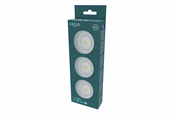 Lamper - EGLO YAMENZI underskap batteri Ø: 68 3 stk m/avbr. IP65 hvit - 902963