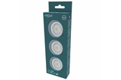 Lamper - EGLO YAMENZI UNDERSKAP BATTERI Ø:68 3 STK M/AVBR. IP65 SØLV - 902962
