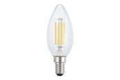 LED-lyspære - EGLO LED-lyspære C35 KLAR 2700K 470LM E14 - 117609