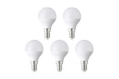 LED-lyspære - EGLO LED-lyspære P45 OPAL 2700K 470LM 5 STK E14 - 117641