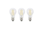 LED-lyspære - EGLO LED-lyspære E27 A60 KLAR 2700K 806LM 3 STK E27 - 117607