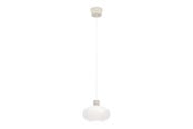 Lamper - EGLO DASMINA PENDEL Ø:250 E27 BRUN/HVIT - 903145