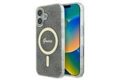 Mobil - Deksel og etui - GUESS IML 4G MagSafe Case for iPhone 16 Plus - Brown - 3666339342012