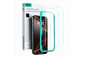 Mobil - Andre tilbehør - ESR Tempered Glass 2-PACK for iPhone 16 - transparent - 4894240235935