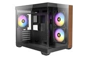 Kabinett - Antec CX600M Wood ARGB - mid tower - ATX - Kabinett - Tower - Brun - 0-761345-10138-7