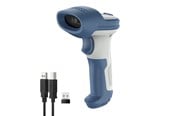 Strekkodelesere - Inateck BCST-73 - 1D/2D | USB/Bluetooth/2.4GHz - BCST-73_white blue