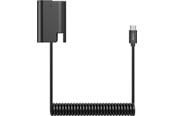 Kamera & Objektivtilbehør - SmallRig 6657 Dummy Battery Power Cable for USB-C for DMW-BLK22 - 6657