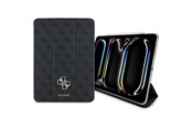 Nettbrett - Deksler og etui - GUESS GUFC11PM24PS4SGK iPad Pro 11" 2024 black/black Magnetic 4G Big Logo - 3666339387945