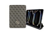 Nettbrett - Deksler og etui - GUESS GUFC11PM24PS4SGW iPad Pro 11" 2024 brown Magnetic 4G Big Logo - 3666339387983