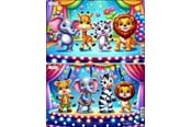 Puslespill - Larsen Puzzles Jigsaw puzzle: Cute animals dancing on stage – 13 pieces Midi (28.5 cm x 18.3 cm) 2 assorted designs 2D Puslespill - U24