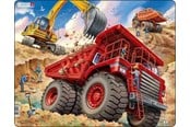 Puslespill - Larsen Puzzles Dump Truck Jigsaw Puzzle – 33 pieces Maxi (36.5 x 28.5 cm) 2D Puslespill - US36