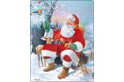 Puslespill - Larsen Puzzles Santa Claus with Animals Jigsaw Puzzle – 32 pieces Maxi (36.5 x 28.5 cm) 2D Puslespill - 7/1/2007 12:00:00 AM