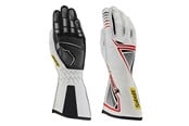 Spill - Tilbehør - Sabelt Sim-Racer Gloves G39 - White - Medium - Sim Racing Tilbehør - 00319-03-02-WHI-M