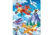 Puslespill - Larsen Puzzles Airplane Jigsaw Puzzle – 20 pieces Maxi (36.5 x 28.5 cm) 2D Puslespill - US12