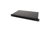 Tilbehør - Roline patch panel (blank) - 1U - optic for keystones - 21.17.0351