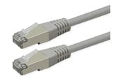 Nettverkskabel - Roline patch cable - 30 cm - grey RAL 7035 - Grå - 21.51.0832