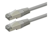 Nettverkskabel - Roline patch cable - 5 m - grey RAL 7035 - Grå - 21.51.0835