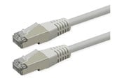 Nettverkskabel - Roline patch cable - 1 m - white RAL 9003 - Hvit - 21.51.1336
