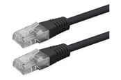 Nettverkskabel - Roline patch cable - 30 cm - black pantone 3C - Svart - 21.51.1515
