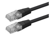 Nettverkskabel - Roline patch cable - 2 m - black pantone 3C - Svart - 21.51.1545