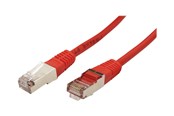 Nettverkskabel - Roline patch cable - 5 m - red - Rød - 5m - 21.15.0161-S