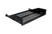 Rackskap - Roline VALUE - rack shelf - 440 x 350 mm 25 kg load capacity U-Shape - 2U - 26.99.0433