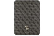 Nettbrett - Deksler og etui - GUESS GUFC13RM24PS4SGW iPad Air 13" 2024 brown Magnetic 4G Big Logo - 3666339388010