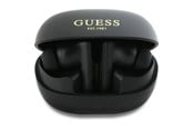 Hodetelefoner - GUESS Bluetooth headphones GUTWST88MCTGK TWS + docking station black/black Capsule Printed Logo - 3666339329044