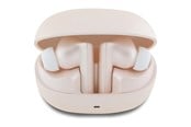 Hodetelefoner - GUESS Bluetooth Headphones GUTWST88MCTGP TWS + Docking Station Pink Capsule Printed Logo - 3666339329075