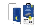 Mobil - Beskyttelsesglass - 3mk FlexibleGlass Max Black Hybrid Glass - Samsung Galaxy S22+ 5G - 5903108448116