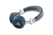Hodetelefoner - GUESS Bluetooth ENC GUBH70PGTSPSB on-ear headphones blue/blue Grained Classic Round Shape - 3666339328948