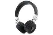 Hodetelefoner - GUESS Bluetooth ENC GUBH70PGTSPSK on-ear headphones black/black Grained Classic Round Shape - 3666339328924