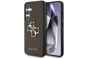 Mobil - Deksel og etui - GUESS Grained Big 4G Logo Small Classic Logo case for Samsung Galaxy S25 Plus brown - 3666339449186