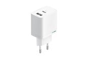 Mobil - Adaptere og ladere - OPPO SuperVOOC 45W USB-A + USB-C Wall Charger - White - 110110230159