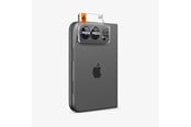 Mobil - Beskyttelsesglass - Spigen Glass tR EZ Fit Optik Pro 2 Pack - Black - iPhone Duo - AGL12011